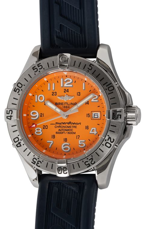 breitling superocean a17360 strap|Breitling Superocean a17360 price.